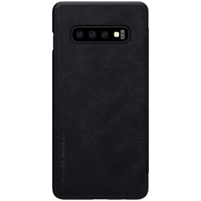 δερματινη θηκη Samsung Galaxy S10 Plus Δερμάτινο Κάλυμμα Nillkin Qin