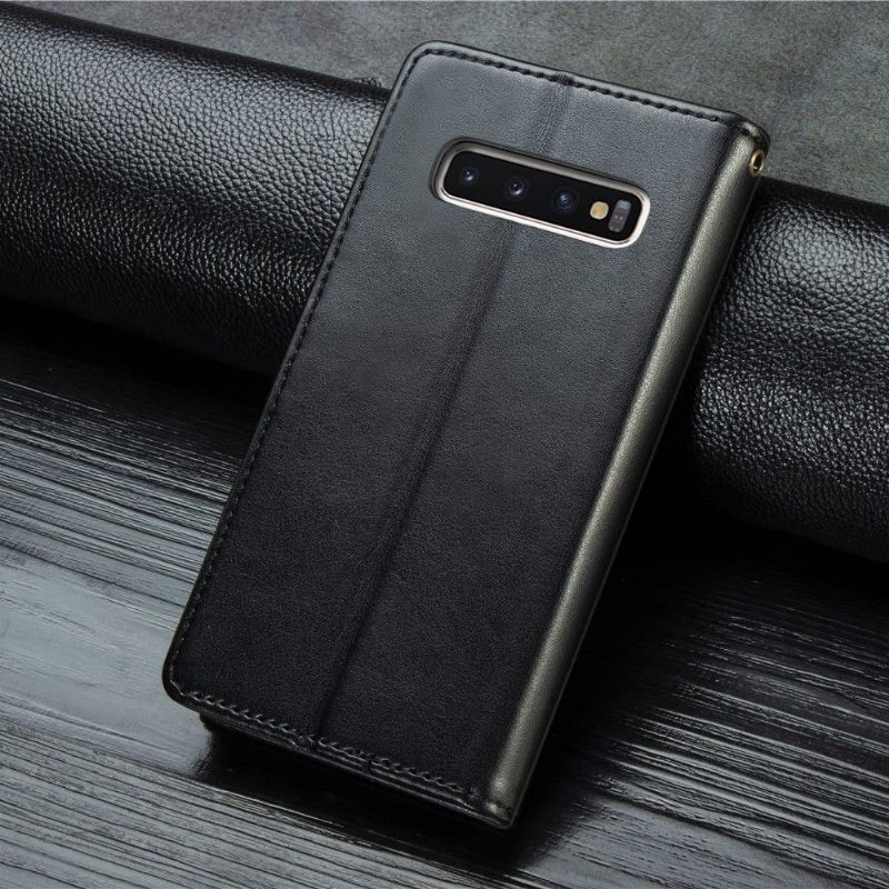 δερματινη θηκη Samsung Galaxy S10 Plus Indila Faux Leather