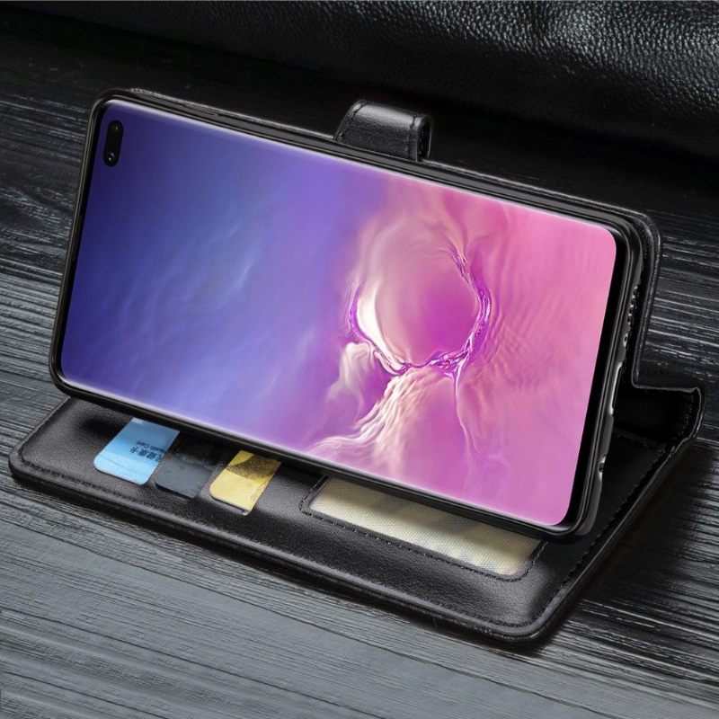 δερματινη θηκη Samsung Galaxy S10 Plus Indila Faux Leather