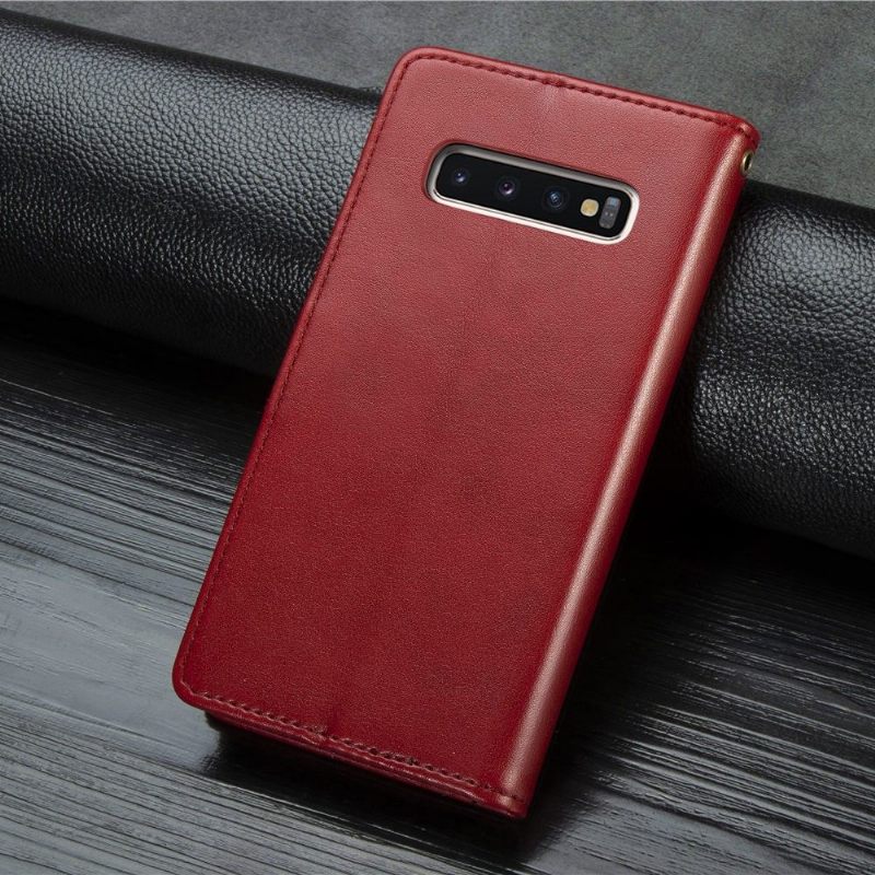 δερματινη θηκη Samsung Galaxy S10 Plus Indila Faux Leather