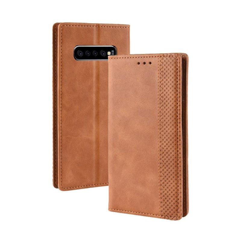 δερματινη θηκη Samsung Galaxy S10 Plus Leather Style Le Cirénius