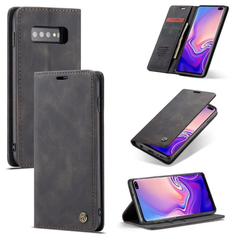 δερματινη θηκη Samsung Galaxy S10 Plus Premium Imitation Leather