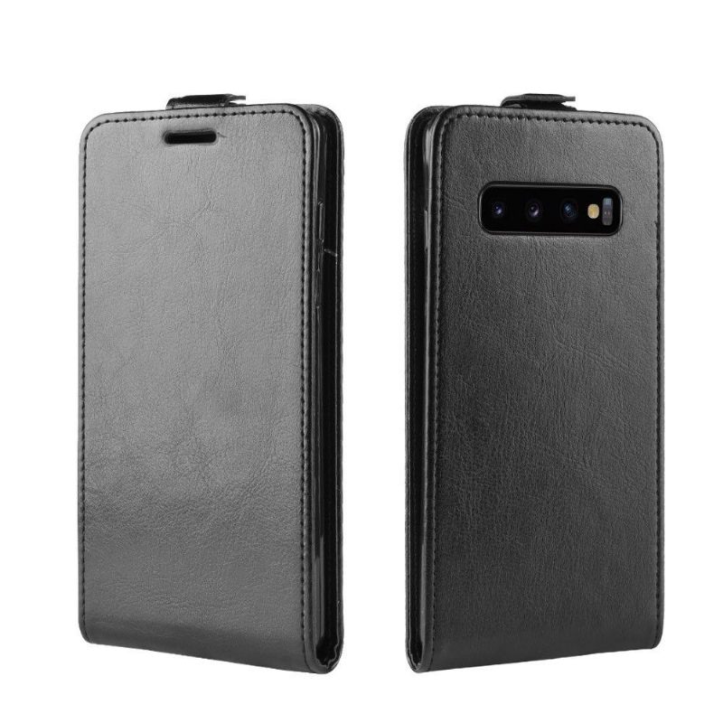 δερματινη θηκη Samsung Galaxy S10 Plus Θήκη Flip Faux Leather Vertical