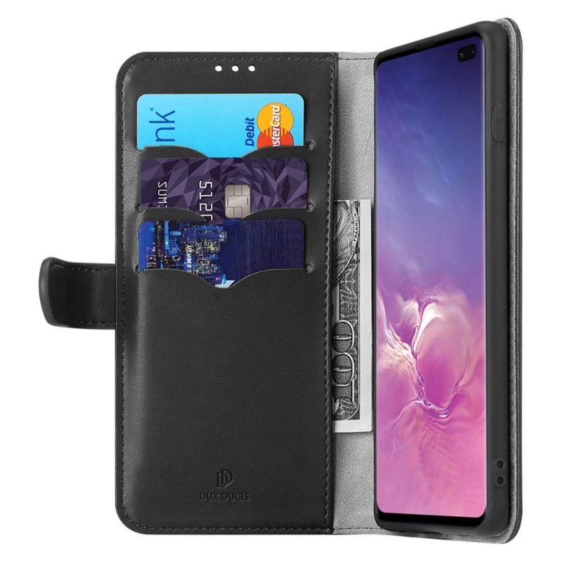 Θήκη Flip Samsung Galaxy S10 Plus Kado Leather Effect Series