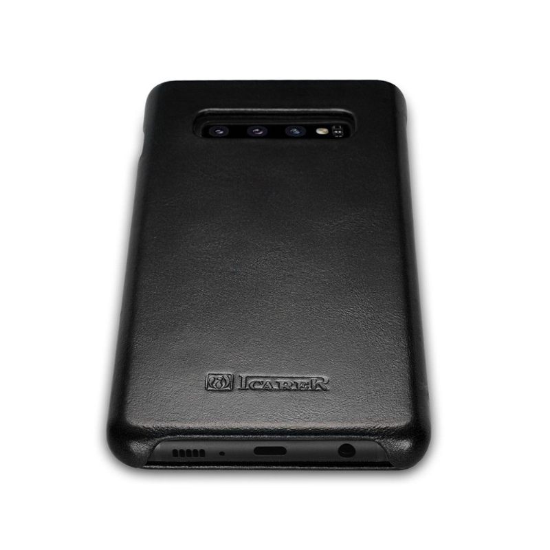 Θήκη Flip Samsung Galaxy S10 Plus Vintage Γνήσιο Δέρμα