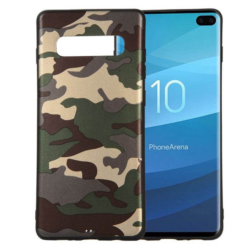 θηκη κινητου Samsung Galaxy S10 Plus Military Camouflage Gel