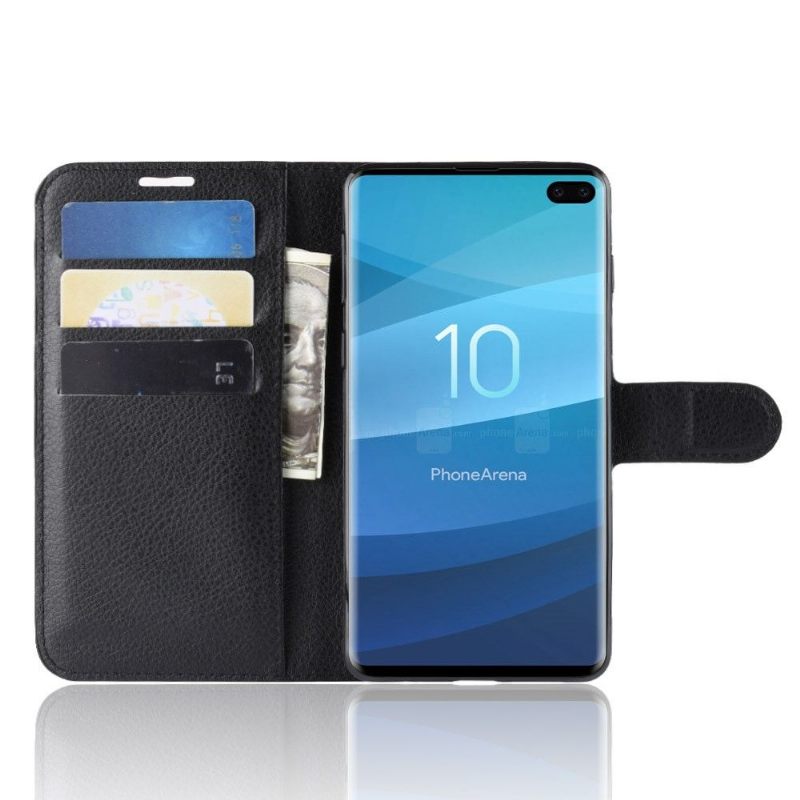 θηκη πορτοφολι Samsung Galaxy S10 Plus Style Δερμάτινη Θήκη Για Κάρτες