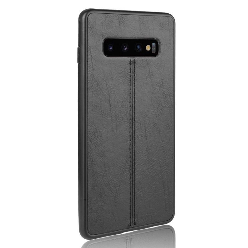 Θήκη Samsung Galaxy S10 Plus Δερμάτινο Εφέ