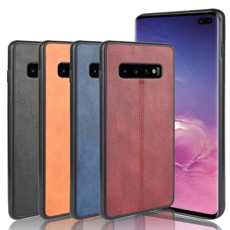 Θήκη Samsung Galaxy S10 Plus Δερμάτινο Εφέ