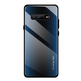 Θήκη Samsung Galaxy S10 Plus Πλάτη Carbon Glass