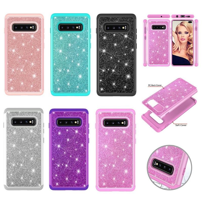 Θήκη Samsung Galaxy S10 Plus Sequins La Delphine Αντικραδασμική