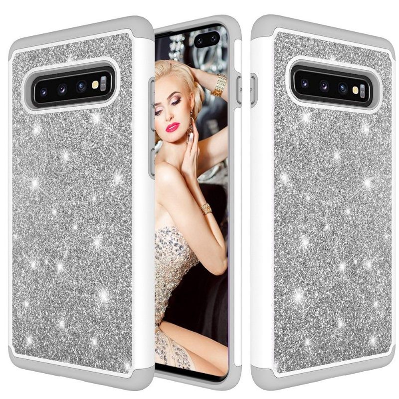 Θήκη Samsung Galaxy S10 Plus Sequins La Delphine Αντικραδασμική