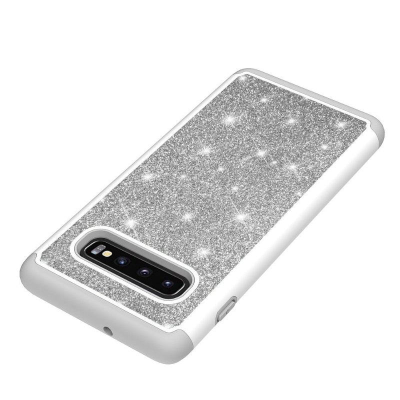 Θήκη Samsung Galaxy S10 Plus Sequins La Delphine Αντικραδασμική