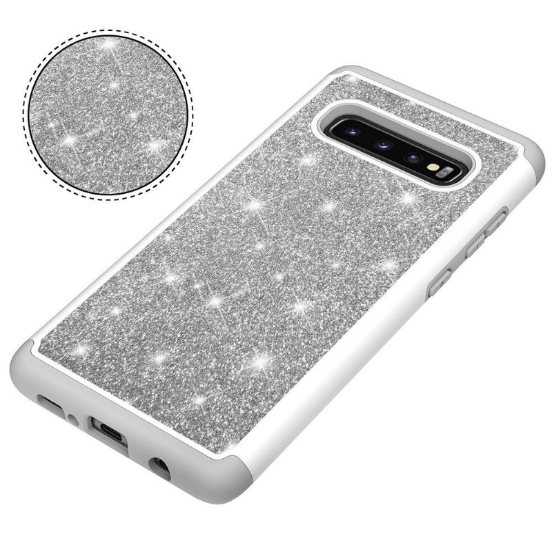 Θήκη Samsung Galaxy S10 Plus Sequins La Delphine Αντικραδασμική