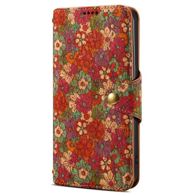 Δερματινη Θηκη Huawei Nova 12s Floral Patterns