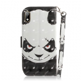 Θήκη Flip Huawei Y5 2019 Evil Panda