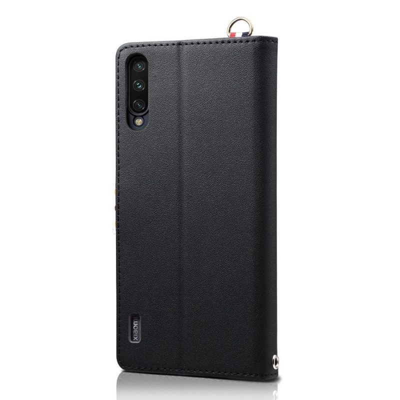 Θήκη Flip Xiaomi Mi 9 Lite Vintage Πουά Μοτίβα