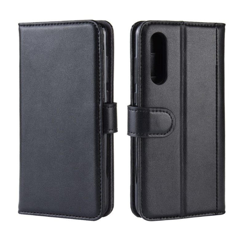 Θήκη Flip Xiaomi Mi 9 Premium Leather - Μαύρο