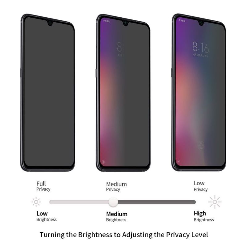 θηκη κινητου Xiaomi Mi 9 - Tempered Glass And Privacy Filter