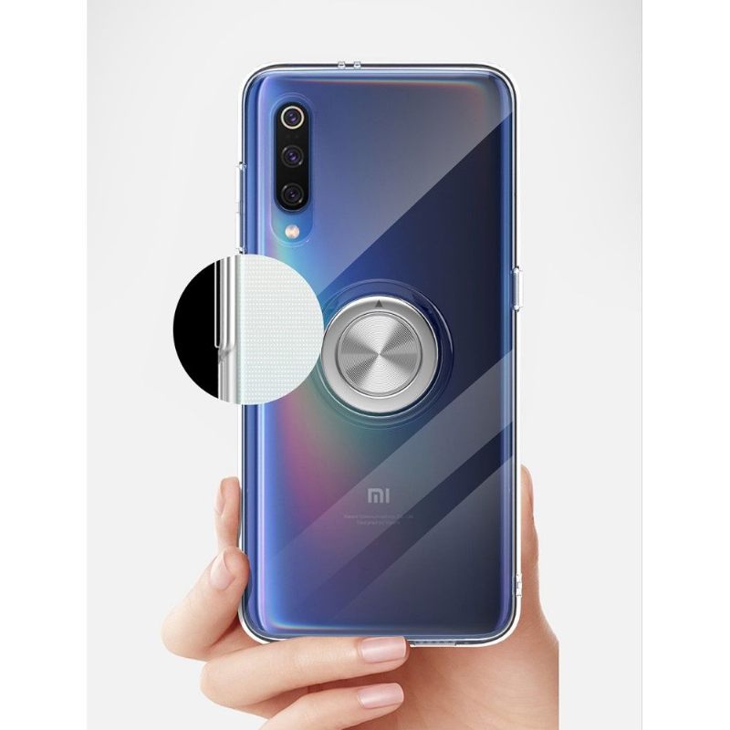 Θήκη Xiaomi Mi 9 Με Μαγνητικό Δαχτυλίδι - Διαφανές