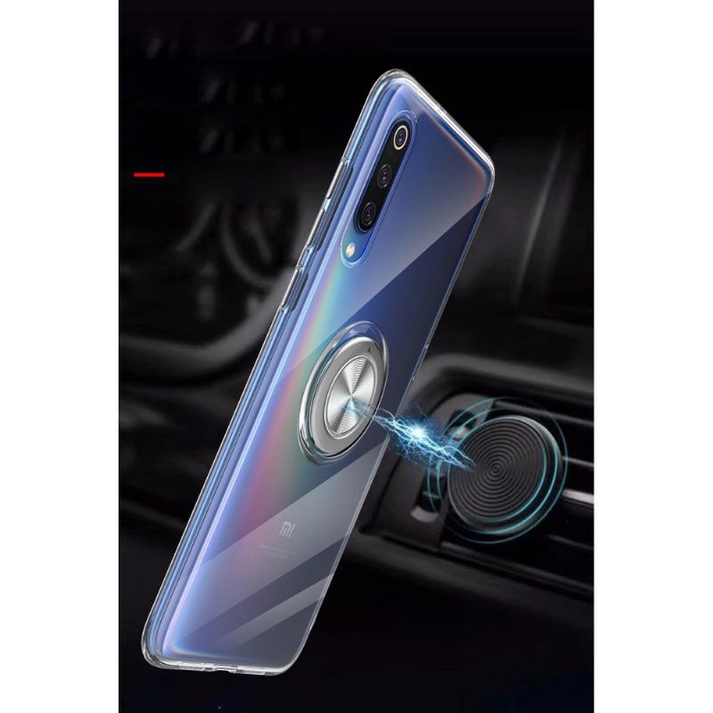 Θήκη Xiaomi Mi 9 Με Μαγνητικό Δαχτυλίδι - Διαφανές