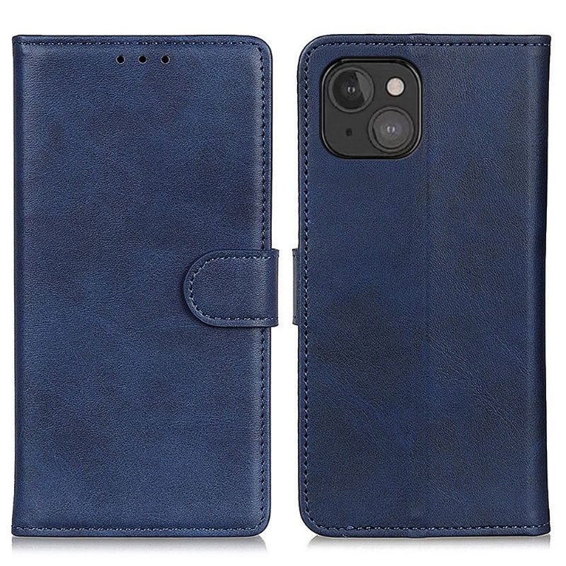 Κάλυμμα iPhone 13 Mini Marius Matte Leather Effect