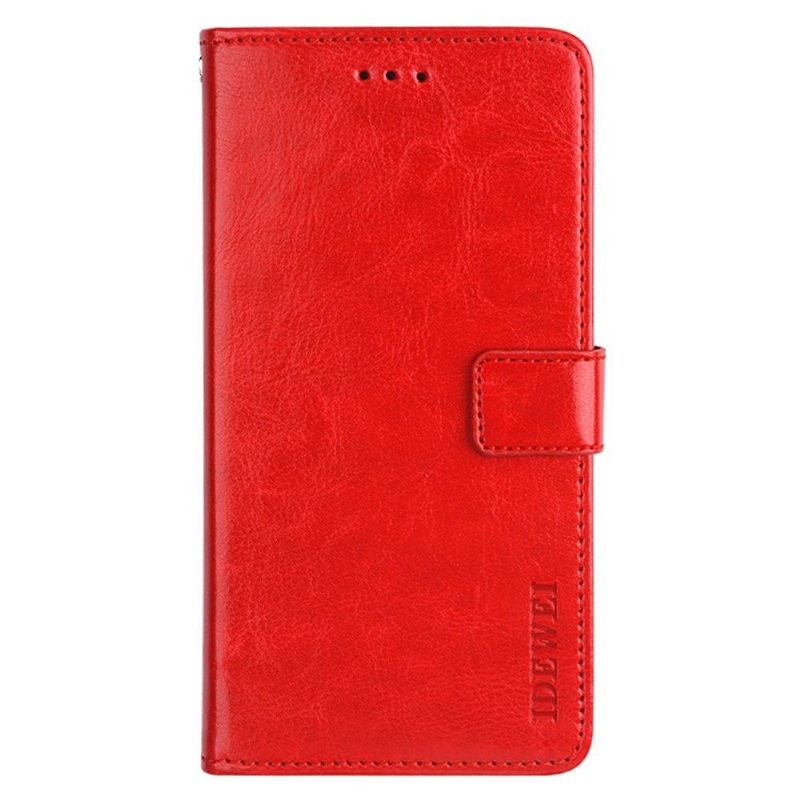 Κάλυμμα Samsung Galaxy A33 5G Θήκη Flip Idewei Folio Leather Effect