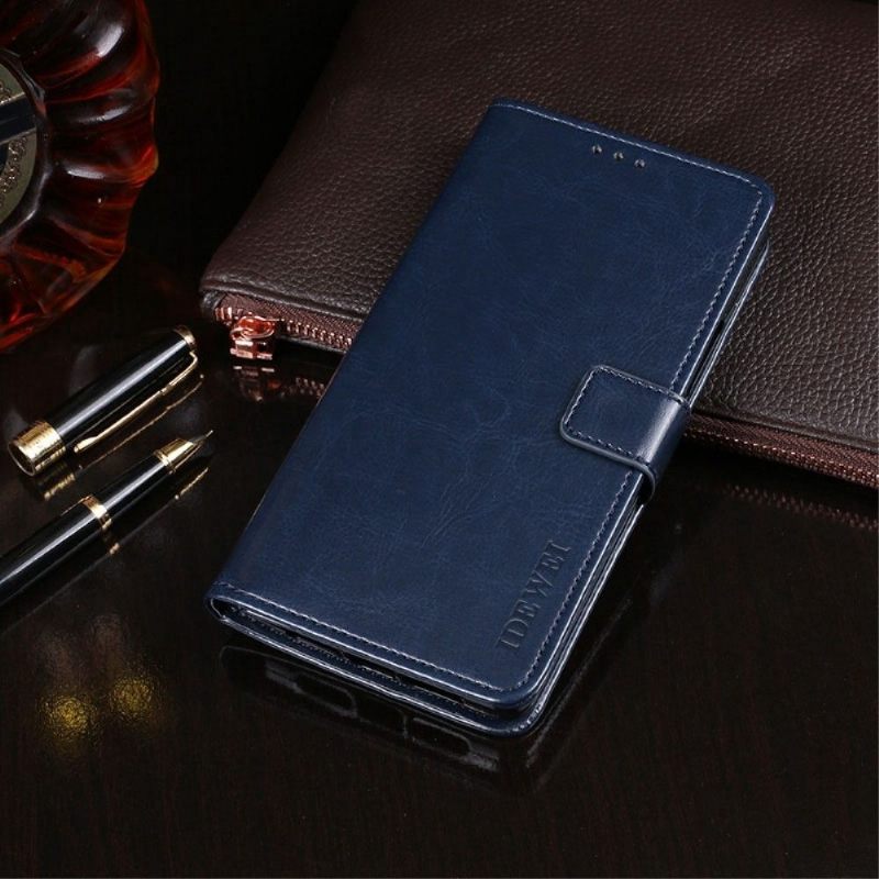 Κάλυμμα Samsung Galaxy A33 5G Θήκη Flip Idewei Folio Leather Effect