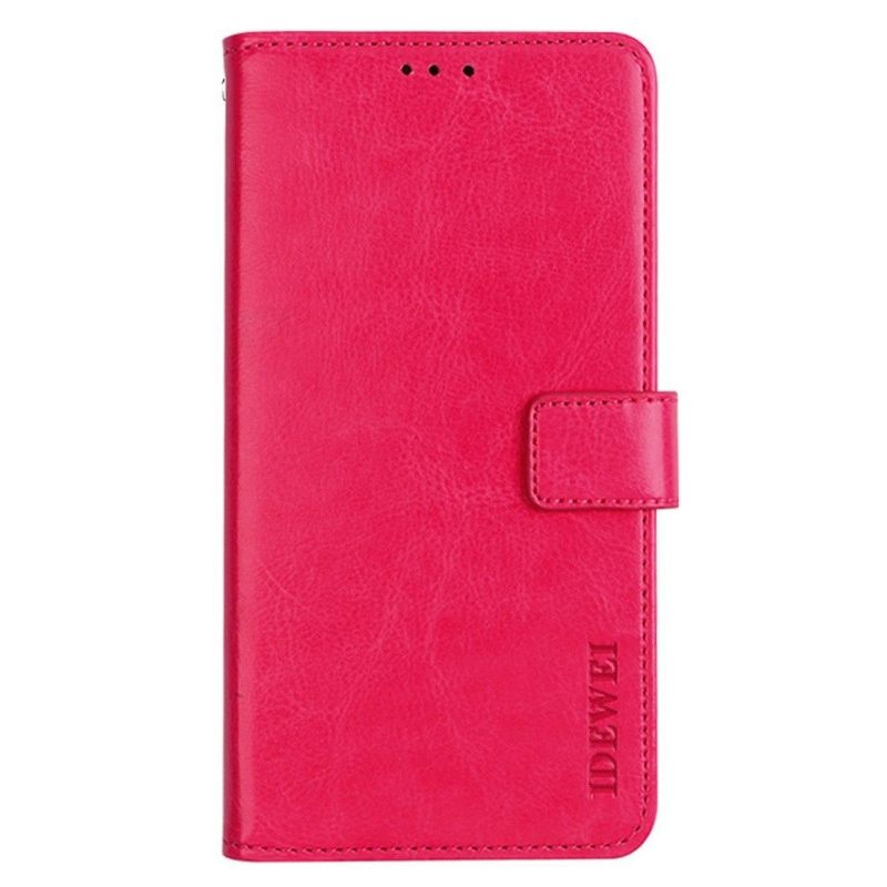 Κάλυμμα Samsung Galaxy A33 5G Θήκη Flip Idewei Folio Leather Effect