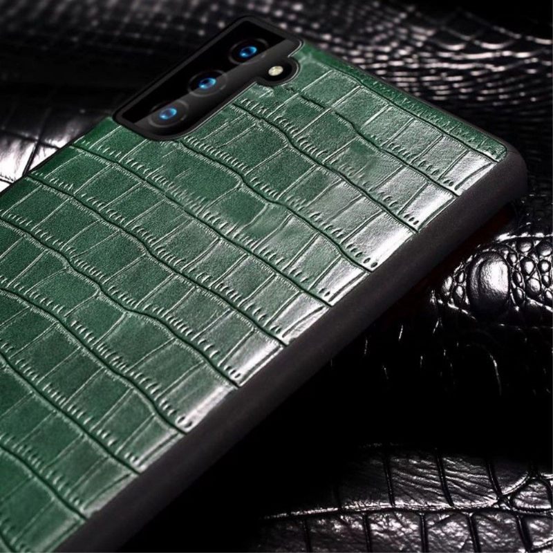 θηκη κινητου Samsung Galaxy S22 5G Sulada Croco Leather Effect