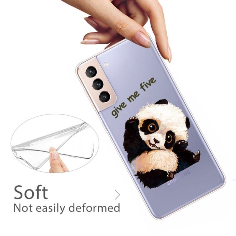 Θήκη Samsung Galaxy S22 5G Panda"δώσε Μου Πέντε"