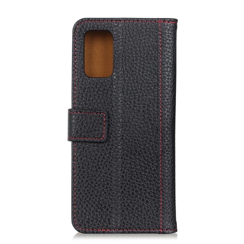 δερματινη θηκη Samsung Galaxy A71 Grained Card Holder Λειτουργία Υποστήριξης