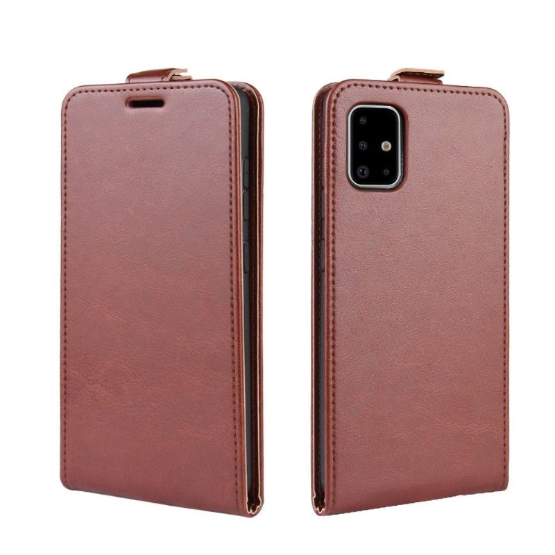 δερματινη θηκη Samsung Galaxy A71 Θήκη Flip Faux Leather Vertical