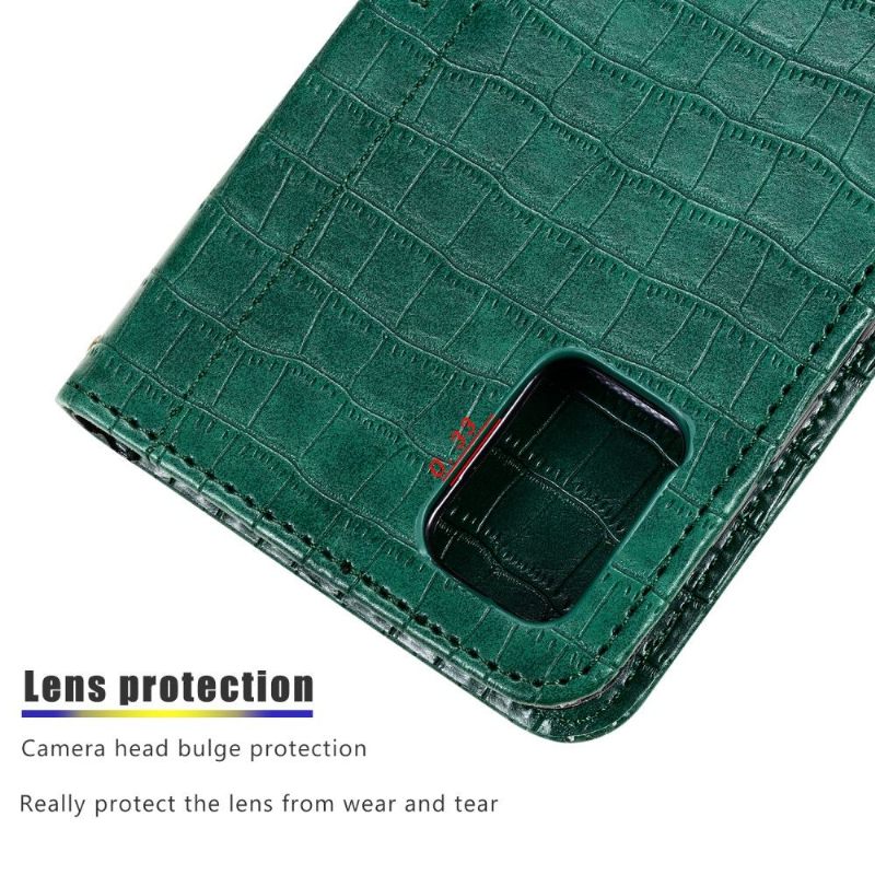 Κάλυμμα Samsung Galaxy A71 Croc Effect Leather Style