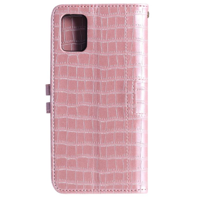 Κάλυμμα Samsung Galaxy A71 Croc Effect Leather Style