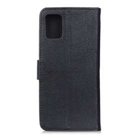 Κάλυμμα Samsung Galaxy A71 Khazneh Imitation Leather