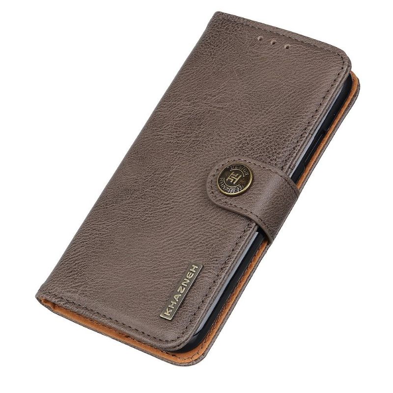 Κάλυμμα Samsung Galaxy A71 Khazneh Imitation Leather