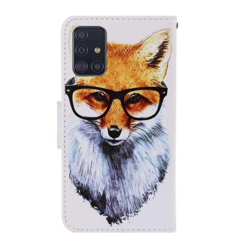 Κάλυμμα Samsung Galaxy A71 Spectacled Fox