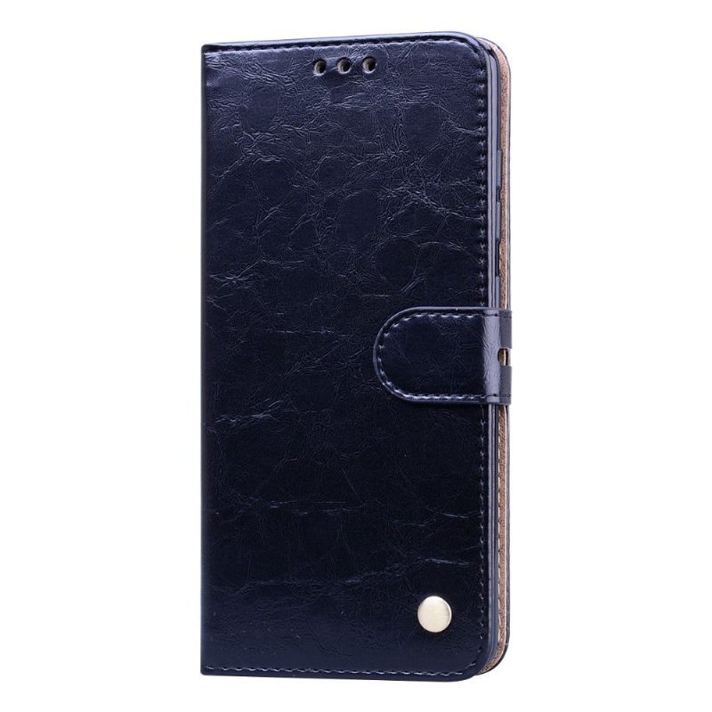 Θήκη Flip Samsung Galaxy A71 Deluxe Vintage Leather Effect