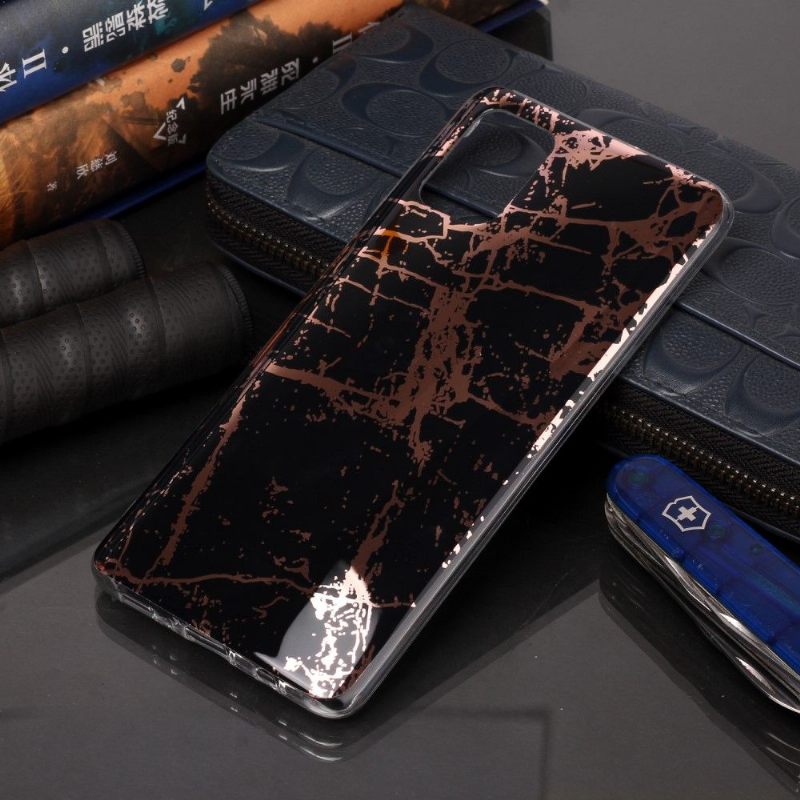 θηκη κινητου Samsung Galaxy A71 Marble Style Gel