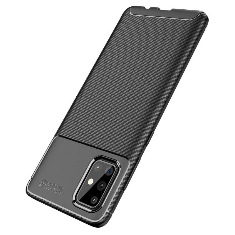 Θήκη Samsung Galaxy A71 Style Carbon Fiber In Gel