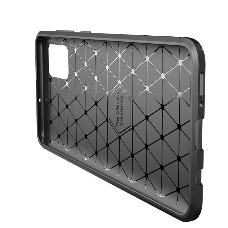 Θήκη Samsung Galaxy A71 Style Carbon Fiber In Gel