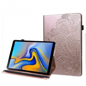 Θήκη Flip Samsung Galaxy Tab A7 Lite Λουλούδι Μάνταλα