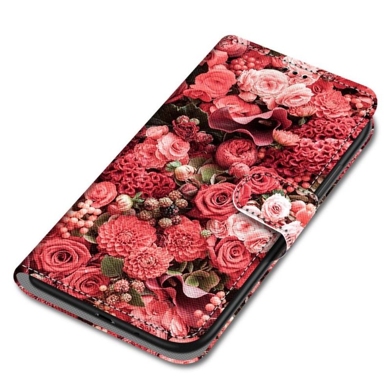 δερματινη θηκη Samsung Galaxy A53 5G Rose Garden