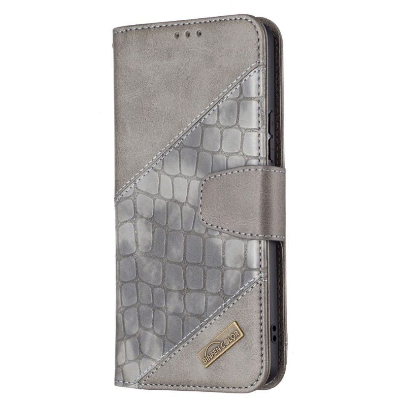 Κάλυμμα Samsung Galaxy A53 5G Croc Aspect Leather Effect