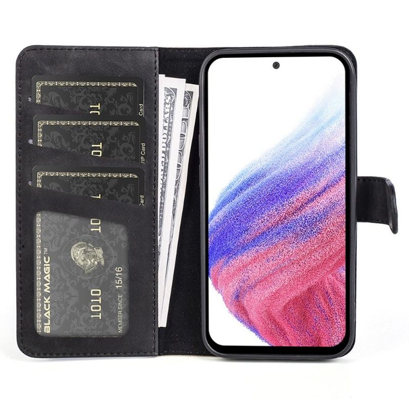 Κάλυμμα Samsung Galaxy A53 5G Θήκη Flip Bicolor Folio Stand