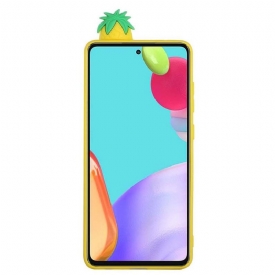 θηκη κινητου Samsung Galaxy A53 5G Silicone Pineapple 3d