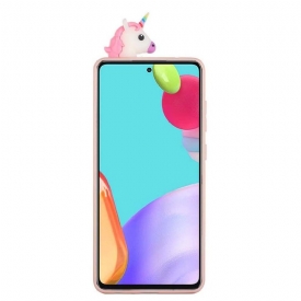 θηκη κινητου Samsung Galaxy A53 5G Silicone Unicorn 3d