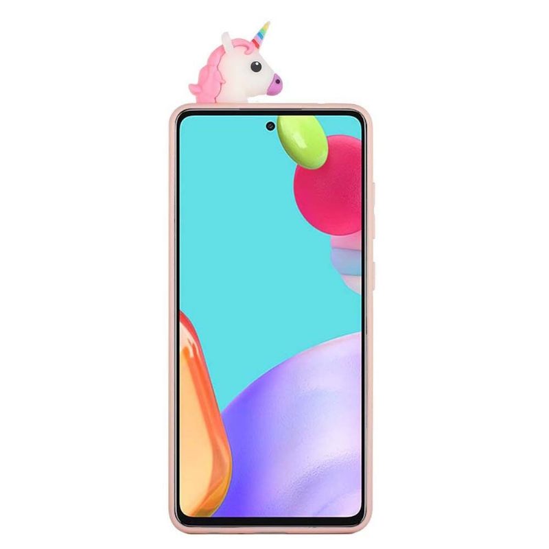 θηκη κινητου Samsung Galaxy A53 5G Silicone Unicorn 3d