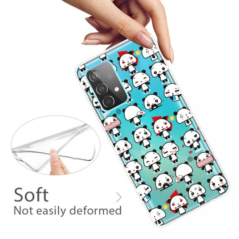 Θήκη Samsung Galaxy A53 5G Kawaii Pandas